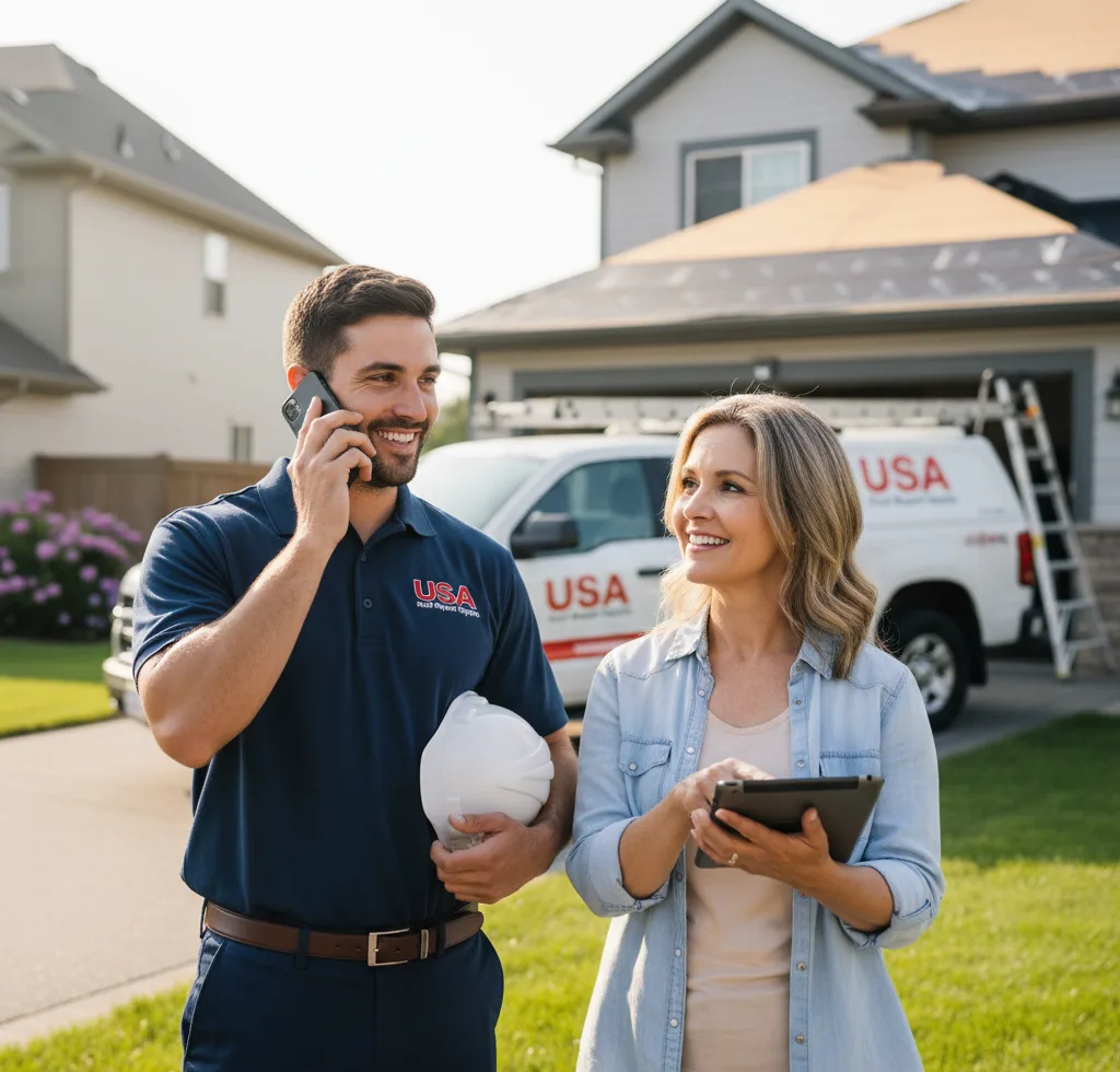 USA Roof Repair Experts customer support in Severn